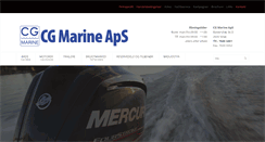 Desktop Screenshot of cg-marine.dk