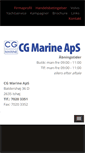 Mobile Screenshot of cg-marine.dk